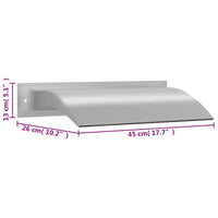 fontaine cascade inox durable piscine pro 8 | jardinna