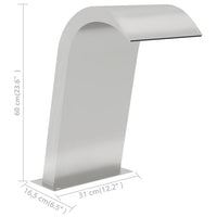 fontaine inox inox durable piscine elite 9 | jardinna