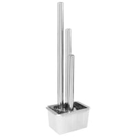 fontaine jardin exterieur elegante acier inox 3 | jardinna