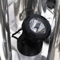 fontaine jardin exterieur elegante acier inox 8 | jardinna