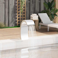 fontaine lumineuse led inox durable piscine choix elite sans led 1 | jardinna