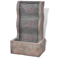 fontaine lumineuse led materiau durable dinterieur modele select 1 | jardinna