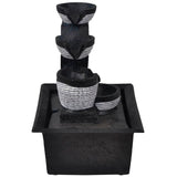 fontaine lumineuse led materiau durable dinterieur modele select 4 | jardinna