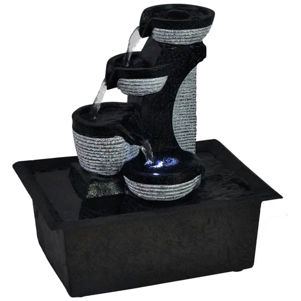 fontaine lumineuse led materiau durable dinterieur modele select default title 1 | jardinna