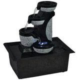 fontaine lumineuse led materiau durable dinterieur modele select default title 1 | jardinna