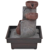 fontaine lumineuse led materiau durable dinterieur zen 4 | jardinna