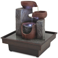 fontaine lumineuse led materiau durable dinterieur zen default title 1 | jardinna