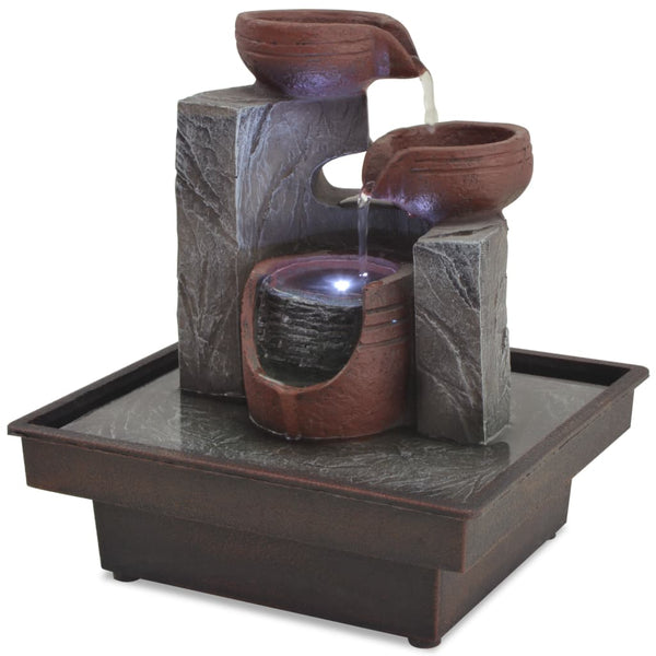 fontaine lumineuse led materiau durable dinterieur zen default title 1 | jardinna