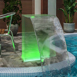 fontaine lumineuse led materiau durable piscine style 4 | jardinna