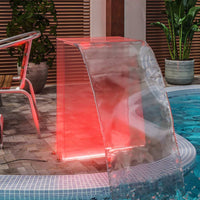 fontaine lumineuse led materiau durable piscine style 6 | jardinna