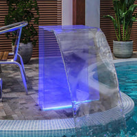 fontaine lumineuse led materiau durable piscine style default title 1 | jardinna