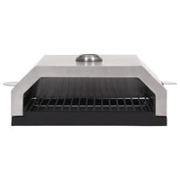 four a pizza exterieur acier inoxydable chauffe rapide 7 1 | jardinna