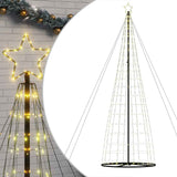 grand sapin noel lumineux conique 1534 led 2 | jardinna