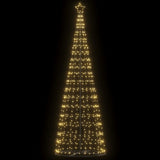 grand sapin noel lumineux conique 1534 led blanc chaud 304 cm 1 | jardinna