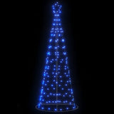 grand sapin noel lumineux conique 1534 led bleu 182 cm 1 | jardinna