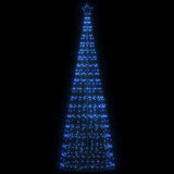 grand sapin noel lumineux conique 1534 led bleu 304 cm 1 | jardinna