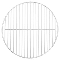 Grande Grille Barbecue Ronde En Acier Inoxydable