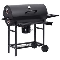 gril a charbon acier 115x85x95 cm noir 2 | jardinna