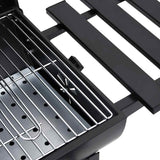 gril a charbon acier 115x85x95 cm noir 9 | jardinna