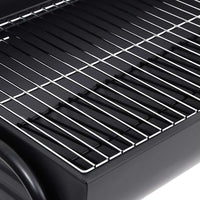 grill exterieur charbon acier 80x95x90 cm noir 7 | jardinna