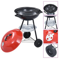 grill portable a charbon acier moderne 1 | jardinna