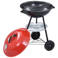 grill portable a charbon acier moderne 2 | jardinna