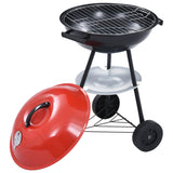 grill portable a charbon acier moderne 2 | jardinna