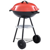 grill portable a charbon acier moderne default title | jardinna