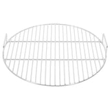 grille barbecue ronde 55 cm acier inoxydable 0 | jardinna