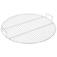 grille barbecue ronde 55 cm acier inoxydable 54 cm | jardinna