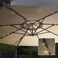 guirlande led exterieur solaire parasol 1 | jardinna