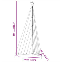 guirlande sapin noel 570 led eclairez fetes 11 | jardinna