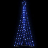 guirlande sapin noel 570 led eclairez fetes bleu 187 cm 1 | jardinna