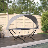 hamac transat suspendu jardin confort design modernes gris | jardinna