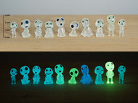 heros plantes lumineux plastique souple glow in the dark 10 pieces 3 cm 7 | jardinna