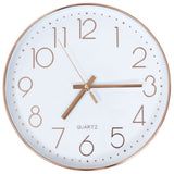 horloge murale design bord or rose 1 1 | jardinna