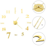 horloge murale design effet 3d 1 1 | jardinna