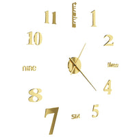 horloge murale design effet 3d 3 1 | jardinna