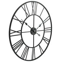 horloge murale vintage metal 2 1 | jardinna