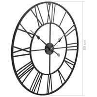 horloge murale vintage metal 5 | jardinna