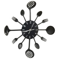 horloges murales design contemporain fourchettes cuilleres 2 1 | jardinna