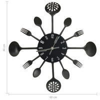 horloges murales design contemporain fourchettes cuilleres 4 | jardinna