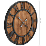 horloges murales vintage bois metal 5 | jardinna