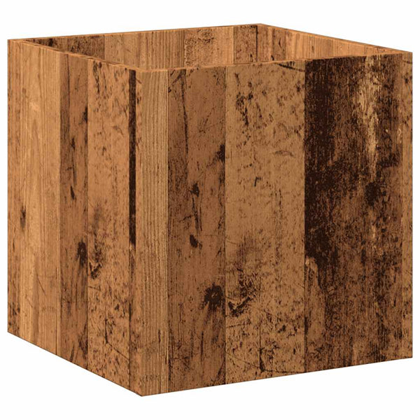 jardiniere 40x40x40 cm bois dingenierie motifs varies 2 | jardinna
