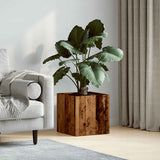 jardiniere 40x40x40 cm bois dingenierie motifs varies 3 | jardinna