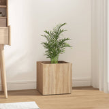 jardiniere 40x40x40 cm bois dingenierie motifs varies chene sonoma 1 | jardinna