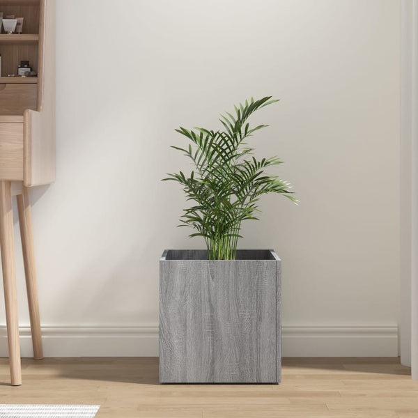jardiniere 40x40x40 cm bois dingenierie motifs varies sonoma gris 1 | jardinna