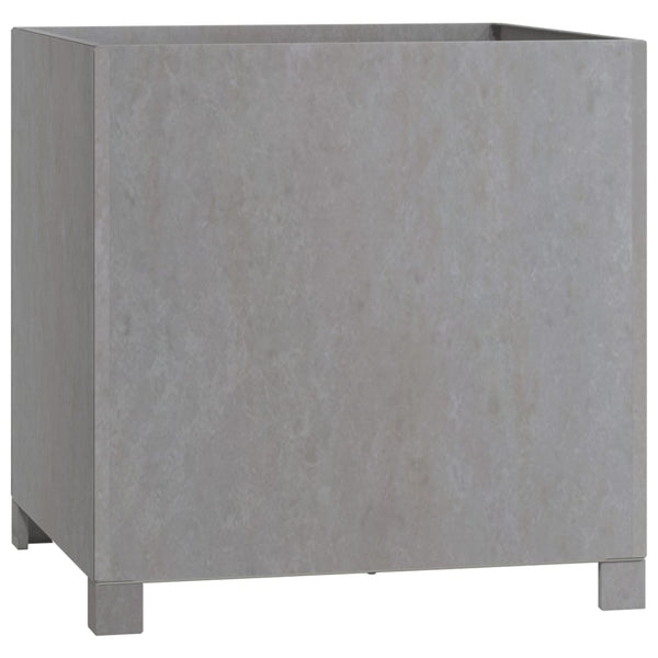 jardiniere acier corten carree aspect rouille 4 | jardinna