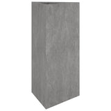 jardiniere acier corten design prisme moderne 3 49da | jardinna