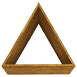 jardiniere acier corten design prisme moderne 4 61rw | jardinna
